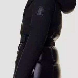 NWT RUDSAK CHELSEY WOMENS PARKA COAT - 8122510 BLACK SIZE XS NEW W/ RECEIPT $995